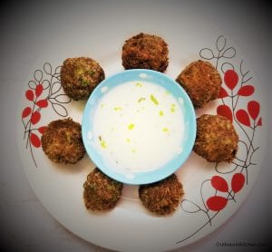 Keto Friendly Cauliflower and broccoli cheese balls