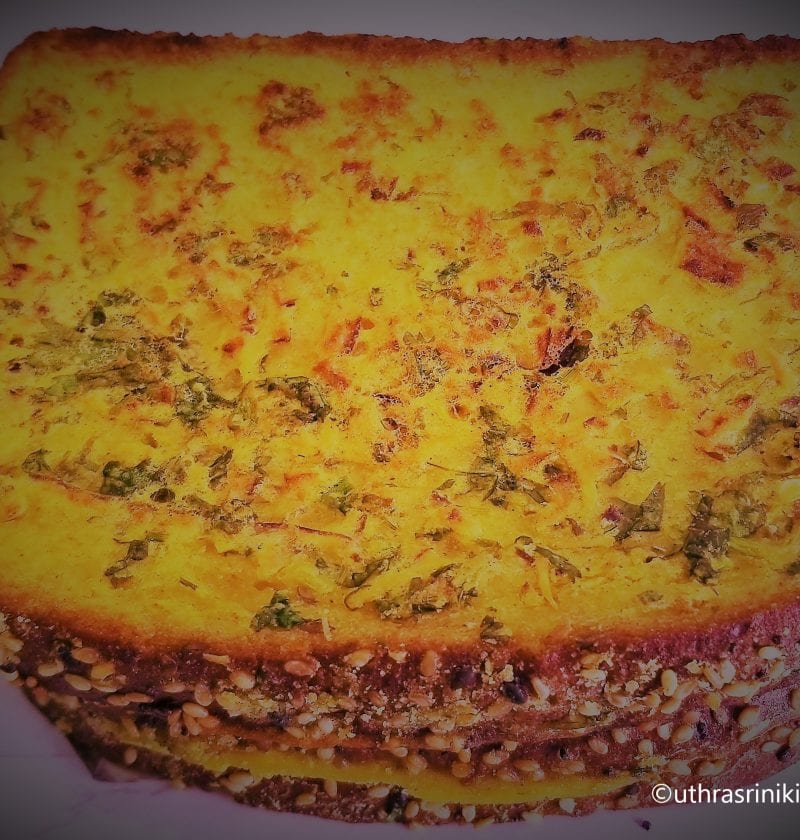Eggless Bread Omelette