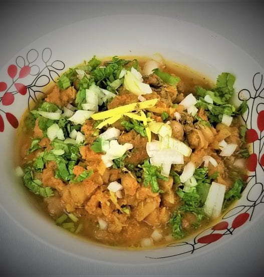 Instant Pot Dabba Style Chana Masala (Punjabi Chole Masala / Chickpea Curry)