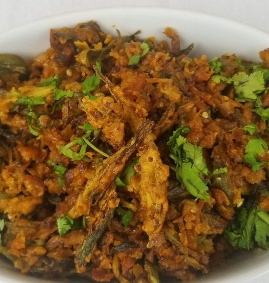 Kurkure bhindi sabzi