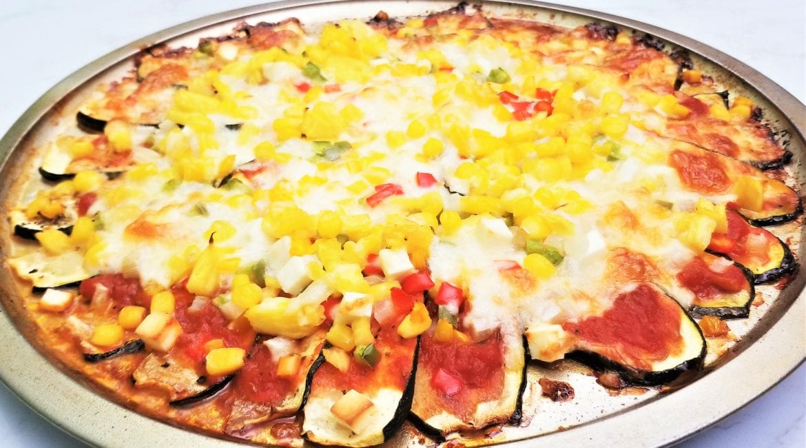Low Carb Zucchini Pizza