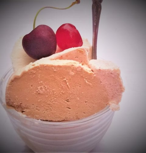 5 ingredient Neapolitan Gelato