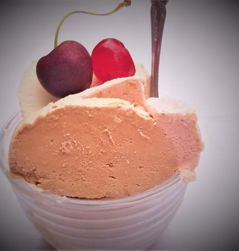 5 ingredient Neapolitan Gelato