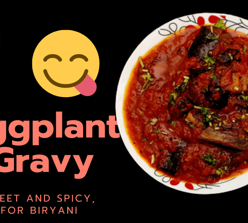 Eggplant gravy