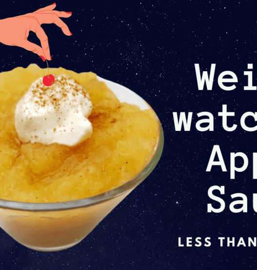 Weight watchers Apple Sauce recipe