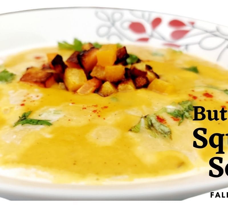 Butternut squash soup