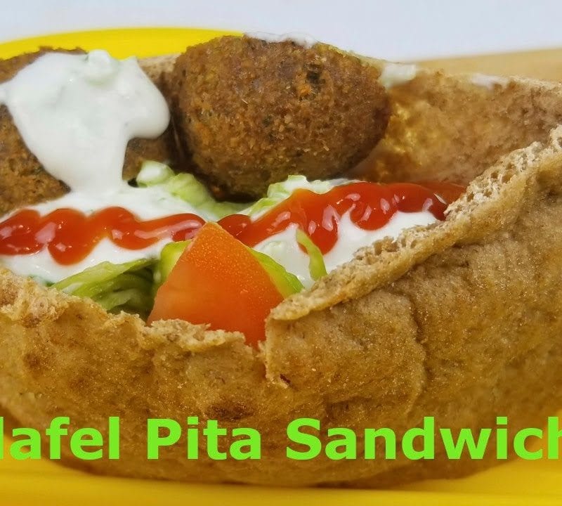 Falafel Pita Sandwich