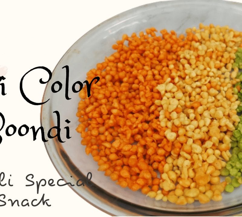 tri color boondi
