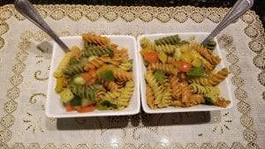 Warm Pasta salad