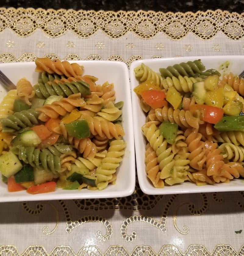 Warm Pasta salad