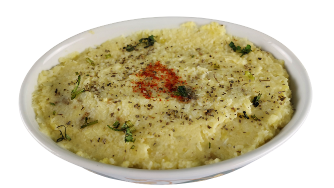 Roasted Garlic Cauliflower mashed Potato recipe